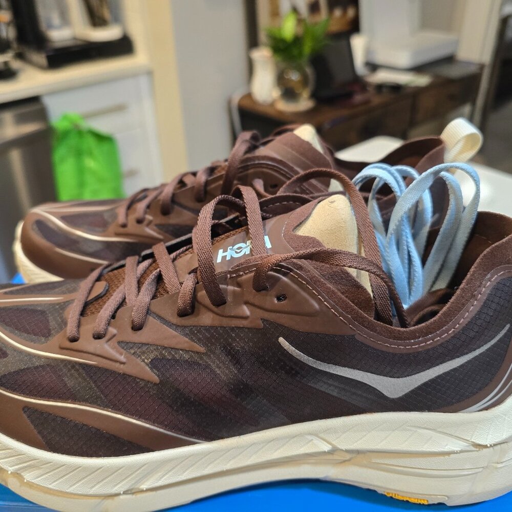 Hoka Mafate Speed 4 Lite Cold Brew Oatmilk (Men's) 1168450-cwtm SIZE 10 RUNNING